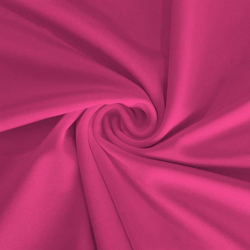 Shiny Polyester Spandex Hot Pink - Click Image to Close